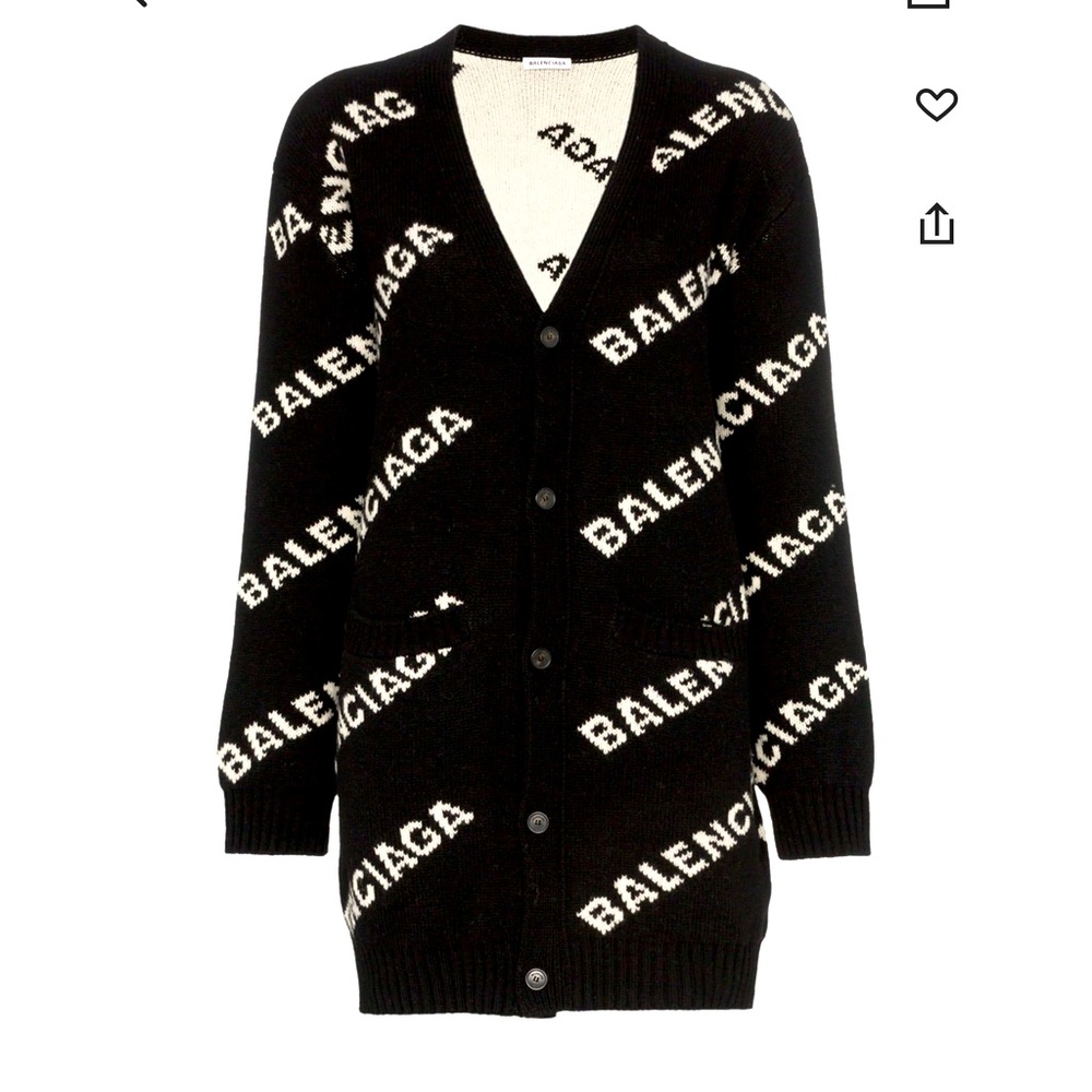 Balenciaga Cardigan size XS